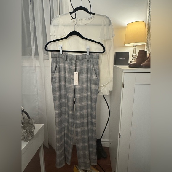 Rebeca Taylor Plaid Pant NWT - Picture 2 of 4